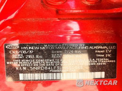 Zdjęcie 12 z 12 samochodu: 2020 HYUNDAI ELANTRA SEL VIN:5NPD84LF3LH550365 - miniatura