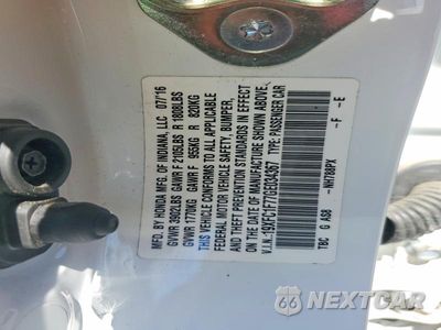 Zdjęcie 12 z 12 samochodu: 2016 HOND CIVIC VIN:19XFC1F77GE034367 - miniatura