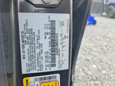 Zdjęcie 12 z 12 samochodu: 2019 FORD FUSION SE VIN:3FA6P0LU8KR242452 - miniatura