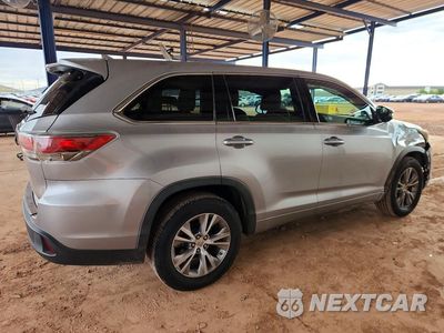 Trzecie zdjęcie samochodu z tyłu: 2015 TOYOTA HIGHLANDER LE PLUS VIN:5TDZKRFHXFS056844 - miniatura