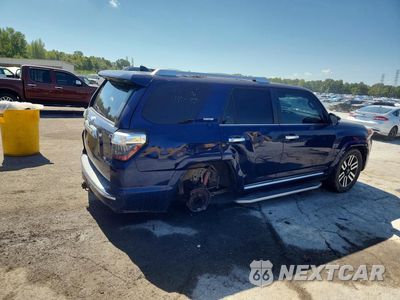 Trzecie zdjęcie samochodu z tyłu: 2018 TOYOTA 4RUNNER LIMITED VIN:JTEZU5JR6J5171356 - miniatura