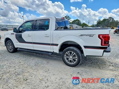 Drugie zdjęcie samochodu z przodu: 2017 FORD F150 SUPERCREW VIN:1FTEW1EG8HFB05992 - miniatura