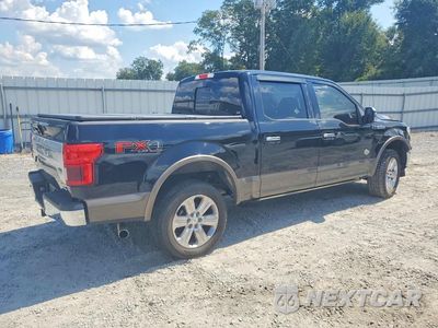Trzecie zdjęcie samochodu z tyłu: 2018 FORD F150 SUPERCREW VIN:1FTEW1EG2JFD49658 - miniatura