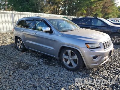 Czwarte zdjęcie samochodu z boku: 2014 JEEP GRAND CHEROKEE OVERLAND VIN:1C4RJFCT5EC207695 - miniatura