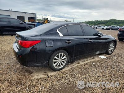 Trzecie zdjęcie samochodu z tyłu: 2015 INFINITI Q50 PREMIUM VIN:JN1BV7AR3FM418024 - miniatura