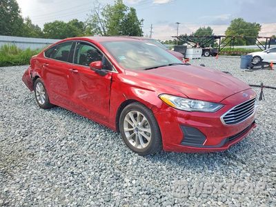 Czwarte zdjęcie samochodu z boku: 2020 FORD FUSION SE VIN:3FA6P0HD9LR134660 - miniatura