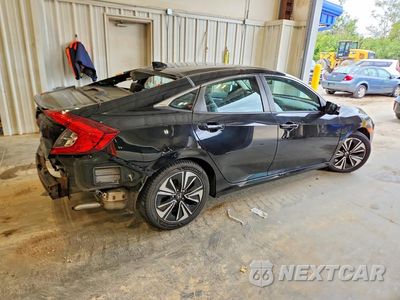 Trzecie zdjęcie samochodu z tyłu: 2016 HONDA CIVIC EXL VIN:19XFC1F78GE041294 - miniatura