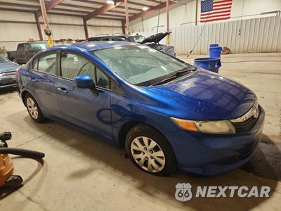 Czwarte zdjęcie samochodu z boku: 2012 HONDA CIVIC LX VIN:2HGFB2F5XCH515088 - miniatura