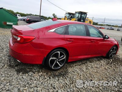 Trzecie zdjęcie samochodu z tyłu: 2020 HONDA ACCORD SPORT VIN:1HGCV1F38LA135409 - miniatura