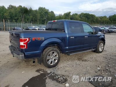 Trzecie zdjęcie samochodu z tyłu: 2018 FORD F150 SUPERCREW VIN:1FTEW1E56JKF97868 - miniatura