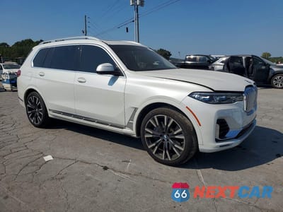 Czwarte zdjęcie samochodu z boku: 2019 BMW X7 XDRIVE50I VIN:5UXCX4C50KLS36901 - miniatura