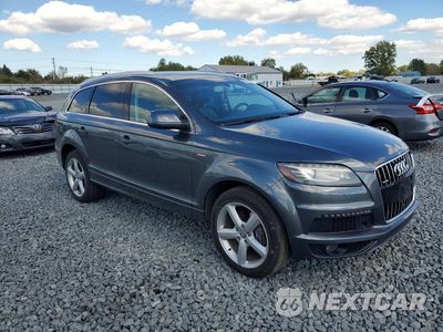 Czwarte zdjęcie samochodu z boku: 2015 AUDI Q7 PRESTIGE VIN:WA1DGAFE0FD003627 - miniatura
