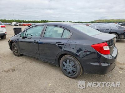 Drugie zdjęcie samochodu z przodu: 2012 HONDA CIVIC LX VIN:2HGFB2F51CH303163 - miniatura