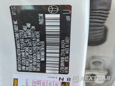 Zdjęcie 12 z 12 samochodu: 2022 TOYOTA C-HR XLE VIN:NMTKHMBX7NR146580 - miniatura