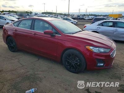 Czwarte zdjęcie samochodu z boku: 2019 FORD FUSION SE VIN:3FA6P0HD9KR197496 - miniatura