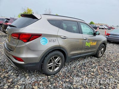 Trzecie zdjęcie samochodu z tyłu: 2018 HYUNDAI SANTA FE SPORT 2.4L VIN:5NMZUDLB5JH089940 - miniatura