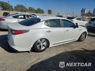 Trzecie zdjęcie samochodu z tyłu: 2015 KIA OPTIMA HYBRID VIN:KNAGM4AD9F5080547 - miniatura