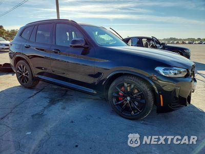 Czwarte zdjęcie samochodu z boku: 2022 BMW X3 M40I VIN:5UX83DP01N9L03409 - miniatura