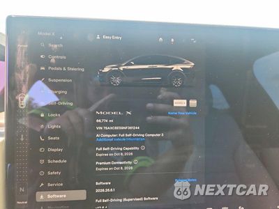 Zdjęcie 9 z 13 samochodu: 2022 TESLA MODEL X VIN:7SAXCBE59NF361244 - miniatura