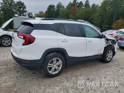 Trzecie zdjęcie samochodu z tyłu: 2022 GMC TERRAIN SLE VIN:3GKALTEV4NL302097 - miniatura