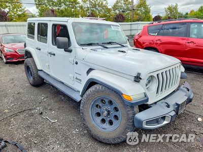Czwarte zdjęcie samochodu z boku: 2018 JEEP WRANGLER UNLIMITED SAHARA VIN:1C4HJXEN9JW279072 - miniatura