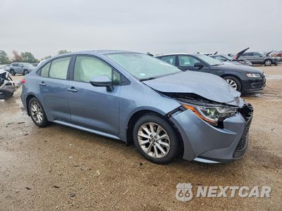 Czwarte zdjęcie samochodu z boku: 2021 TOYOTA COROLLA LE VIN:JTDVPMAE0MJ129567 - miniatura