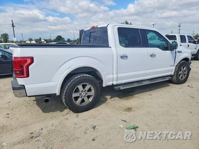 Trzecie zdjęcie samochodu z tyłu: 2015 FORD F150 SUPERCREW VIN:1FTEW1CG0FKD99301 - miniatura