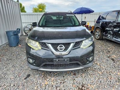 Piąte zdjęcie samochodu w środku: 2016 NISSAN ROGUE SL VIN:5N1AT2MT6GC890388 - miniatura