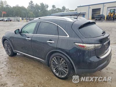 Drugie zdjęcie samochodu z przodu: 2017 INFINITI QX70 BASE VIN:JN8CS1MW7HM412887 - miniatura