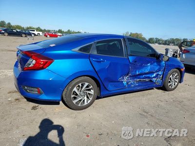 Trzecie zdjęcie samochodu z tyłu: 2016 HONDA CIVIC EX VIN:19XFC2F73GE090067 - miniatura