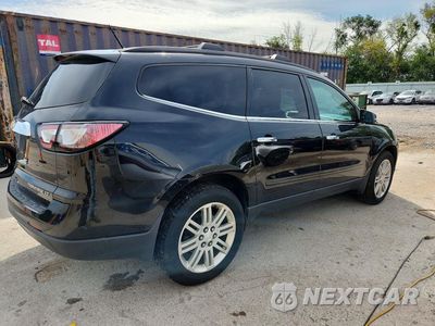 Trzecie zdjęcie samochodu z tyłu: 2013 CHEVROLET TRAVERSE LT VIN:1GNKRGKD0DJ218227 - miniatura