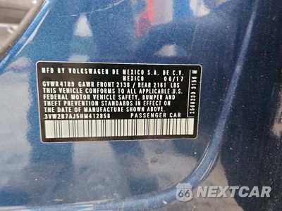 Zdjęcie 12 z 12 samochodu: 2017 VOLKSWAGEN JETTA S VIN:3VW2B7AJ5HM412858 - miniatura