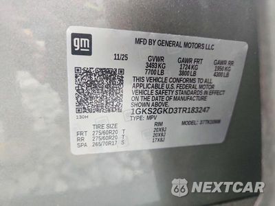 Zdjęcie 14 z 14 samochodu: 2026 GMC YUKON XL ELEVATION VIN:1GKS2GKD3TR183247 - miniatura