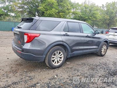 Trzecie zdjęcie samochodu z tyłu: 2020 FORD EXPLORER VIN:1FMSK8BH2LGA95656 - miniatura