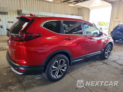 Trzecie zdjęcie samochodu z tyłu: 2022 HONDA CR-V EX VIN:2HKRW2H53NH629084 - miniatura
