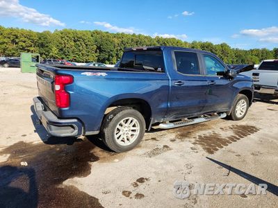 Trzecie zdjęcie samochodu z tyłu: 2019 CHEVROLET SILVERADO K1500 RST VIN:3GCPYEEK1KG238078 - miniatura