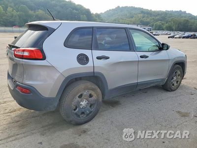 Trzecie zdjęcie samochodu z tyłu: 2014 JEEP CHEROKEE SPORT VIN:1C4PJMAB0EW210931 - miniatura