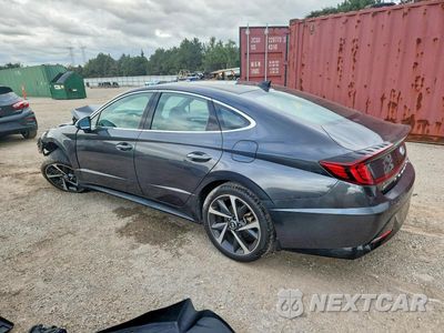 Drugie zdjęcie samochodu z przodu: 2021 HYUNDAI SONATA SEL PLUS VIN:5NPEJ4J25MH114188 - miniatura