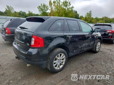 Trzecie zdjęcie samochodu z tyłu: 2014 FORD EDGE SEL VIN:2FMDK4JC3EBB33476 - miniatura