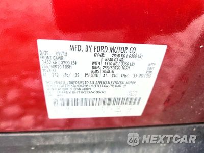 Zdjęcie 13 z 13 samochodu: 2016 FORD EXPLORER PLATINUM VIN:1FM5K8HT8GGA68900 - miniatura