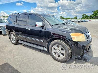 Czwarte zdjęcie samochodu z boku: 2010 NISSAN ARMADA PLATINUM VIN:5N1BA0NF0AN617546 - miniatura