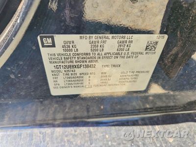 Zdjęcie 13 z 13 samochodu: 2016 GMC SIERRA K2500 DENALI VIN:1GT12UE8XGF138432 - miniatura