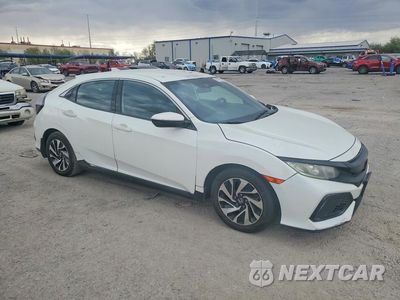 Czwarte zdjęcie samochodu z boku: 2019 HONDA CIVIC LX VIN:SHHFK7H31KU214722 - miniatura