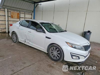 Czwarte zdjęcie samochodu z boku: 2014 KIA OPTIMA EX VIN:5XXGN4A73EG321930 - miniatura