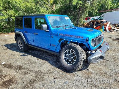 Czwarte zdjęcie samochodu z boku: 2026 JEEP WRANGLER RUBICON VIN:1C4PJXFN1TW270881 - miniatura