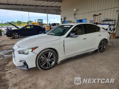 2021 INFINITI Q50 SIGNATURE EDITION JN1EV7BP5MM704450 - główne zdjęcie licytacji z USA - miniatura