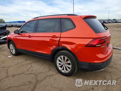 Drugie zdjęcie samochodu z przodu: 2019 VOLKSWAGEN TIGUAN S VIN:3VV0B7AXXKM081198 - miniatura