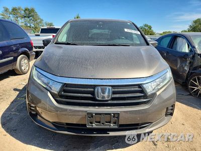 Piąte zdjęcie samochodu w środku: 2022 HONDA ODYSSEY ELITE VIN:5FNRL6H94NB012990 - miniatura