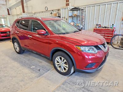 Czwarte zdjęcie samochodu z boku: 2015 NISSAN ROGUE SV VIN:5N1AT2MV3FC907891 - miniatura