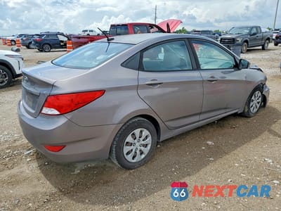 Trzecie zdjęcie samochodu z tyłu: 2017 HYUNDAI ACCENT SE VIN:KMHCT4AE6HU360153 - miniatura